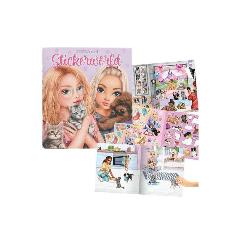 Topmodel Stickerworld Kitty