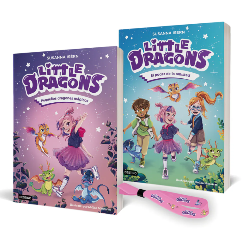 Pack Little Dragons 1+2+Gadget De Logistica Libros