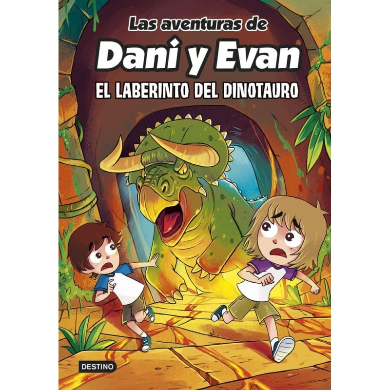 Las Aventuras De Dani Y Evan 12: El Laberinto Del Dinotauro De Logistica Libros