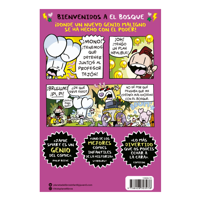 Boni Vs Mono 5: La Rebelión Del Profesor Tejón