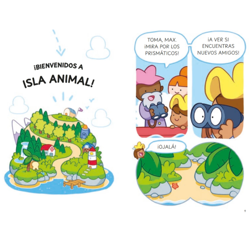 Max Y Chaffy 1: Bienvenidos A La Isla Animal