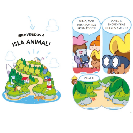 Max Y Chaffy 1: Bienvenidos A La Isla Animal