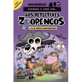 Aprende A Leer Con...¡Los Detectives Zoopencos! 8: La Calavera San Dunguera De Logística Libros