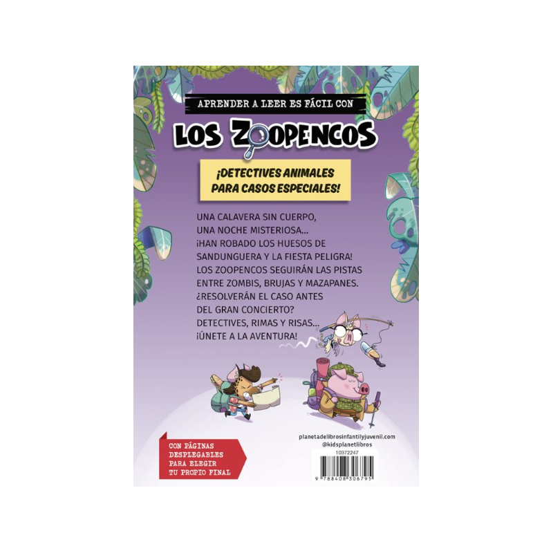 Aprende A Leer Con...¡Los Detectives Zoopencos! 8: La Calavera San Dunguera