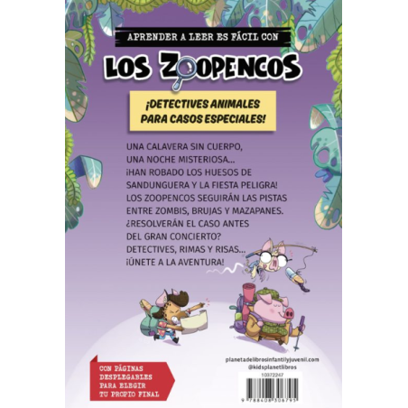 Aprende A Leer Con...¡Los Detectives Zoopencos! 8: La Calavera San Dunguera