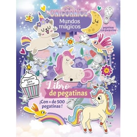 Unicornio Mundos Mágicos: Libro Pegatinas De Logística Libros