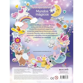 Unicornio Mundos Mágicos: Libro Pegatinas De Logística Libros 2