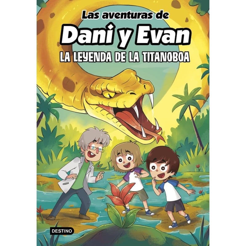 Las Aventuras De Dani Y Evan 13: La Leyenda De La Titanoboa De Logistica Libros
