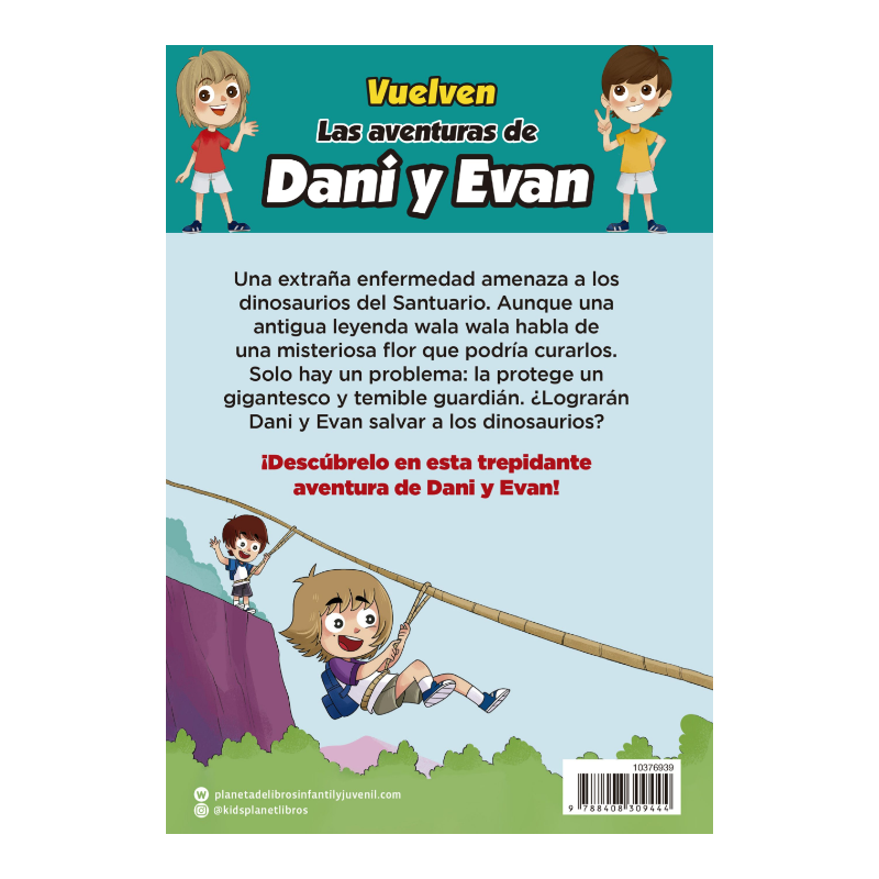 Las Aventuras De Dani Y Evan 13: La Leyenda De La Titanoboa