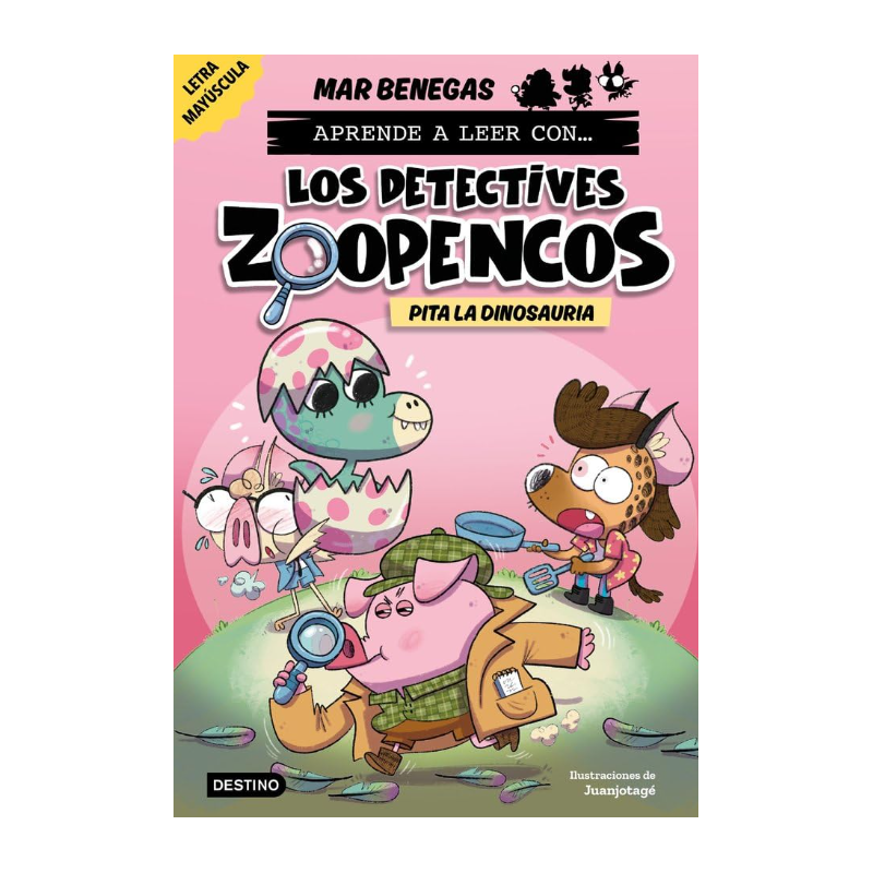 Aprende A Leer Con...¡Los Detectives Zoopencos! 10: Pita La Dinosauria De Logistica Libros