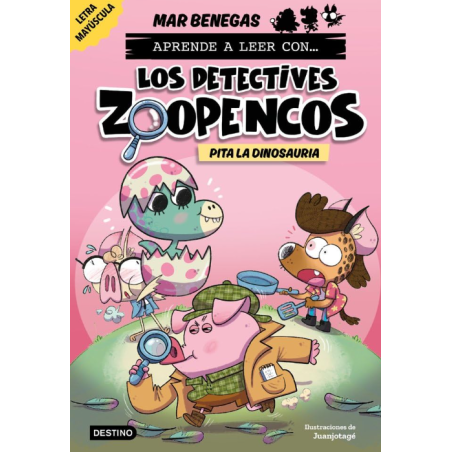 Aprende A Leer Con...¡Los Detectives Zoopencos! 10: Pita La Dinosauria De Logistica Libros