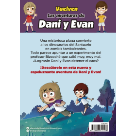 Las Aventuras De Dani Y Evan 14: Invasión Dinozombi De Logistica Libros 2