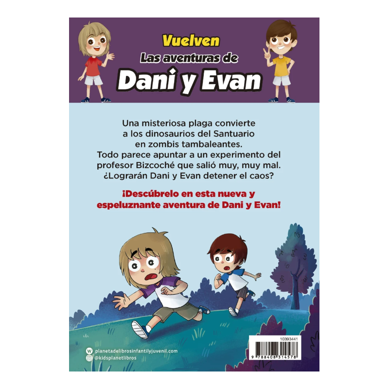 Las Aventuras De Dani Y Evan 14: Invasión Dinozombi