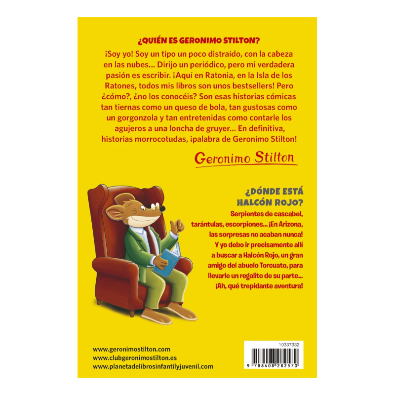 Gerónimo Stilton 97: ¿Dónde Está El Halcón Rojo?