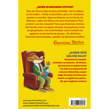 Gerónimo Stilton 97: ¿Dónde Está El Halcón Rojo?