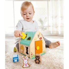 Hape Clasificador De Formas En La Casa De Criaturas 2