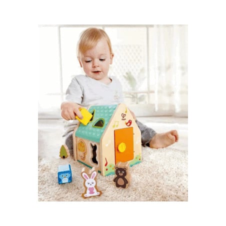 Hape Clasificador De Formas En La Casa De Criaturas