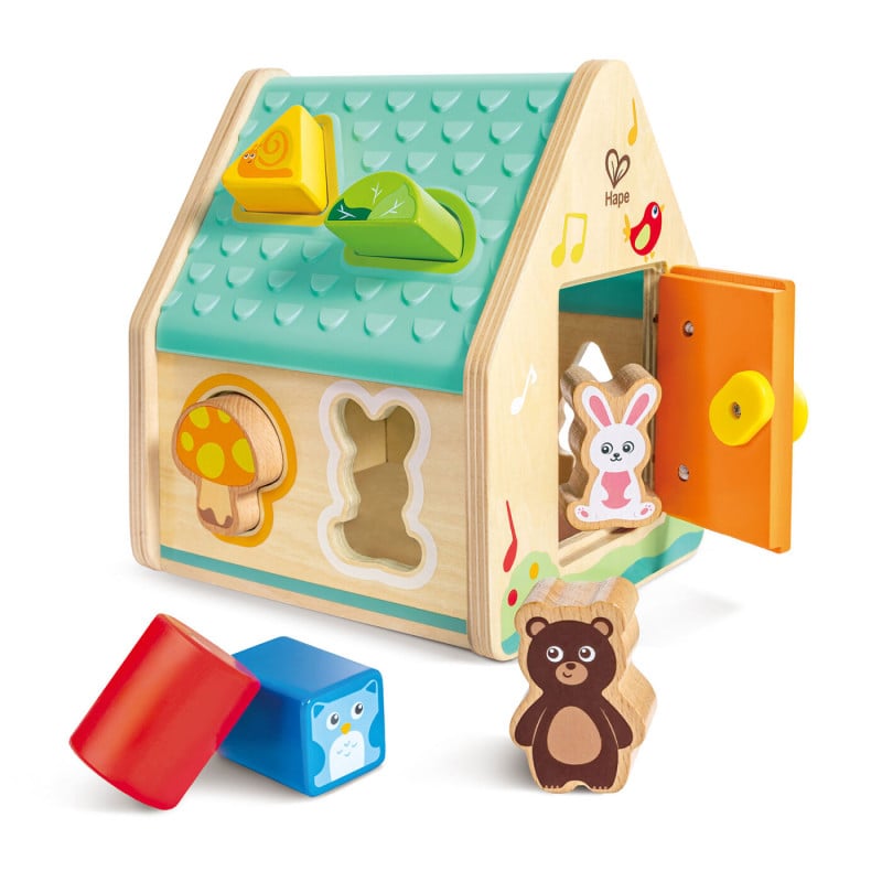 Hape Clasificador De Formas En La Casa De Criaturas