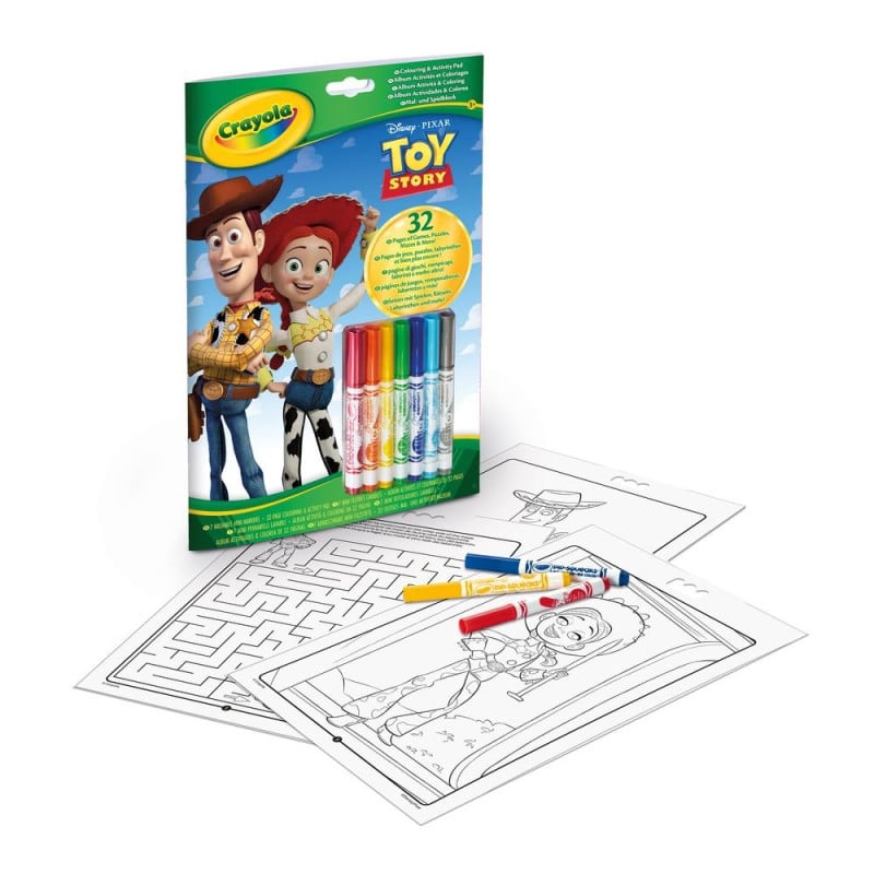 Libro Actividades Toy Story 7 Rotuladores