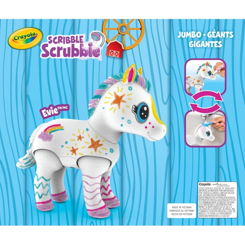Washimals Jumbo Pets La Gran Pony Evie