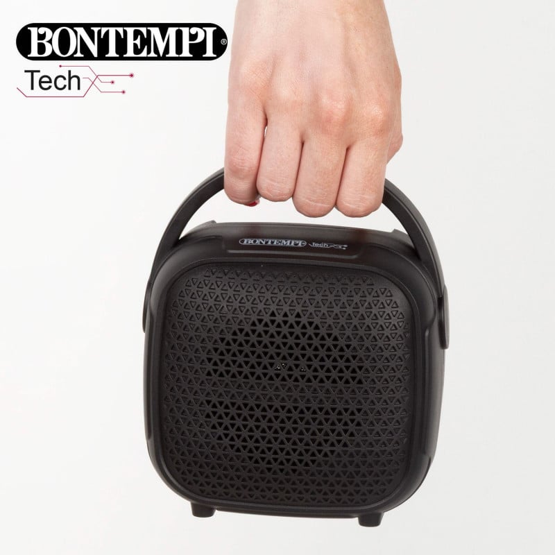 Bontempi- Mini Altavoz Wireless C/ Micrófono Y Luces