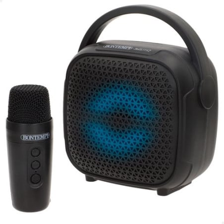 Bontempi- Mini Altavoz Wireless C/ Micrófono Y Luces