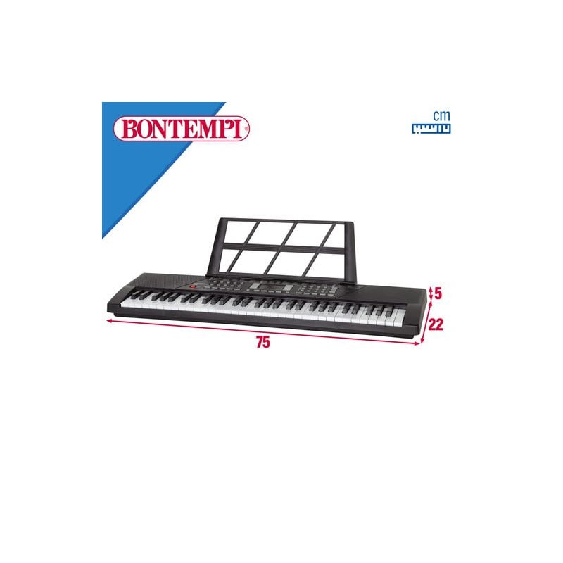 Bontempi-  Piano Elec C/61 Teclas