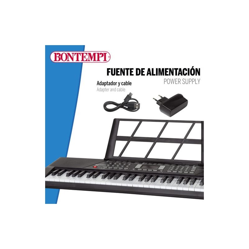 Bontempi-  Piano Elec C/61 Teclas