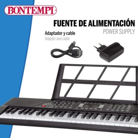 Bontempi-  Piano Elec C/61 Teclas