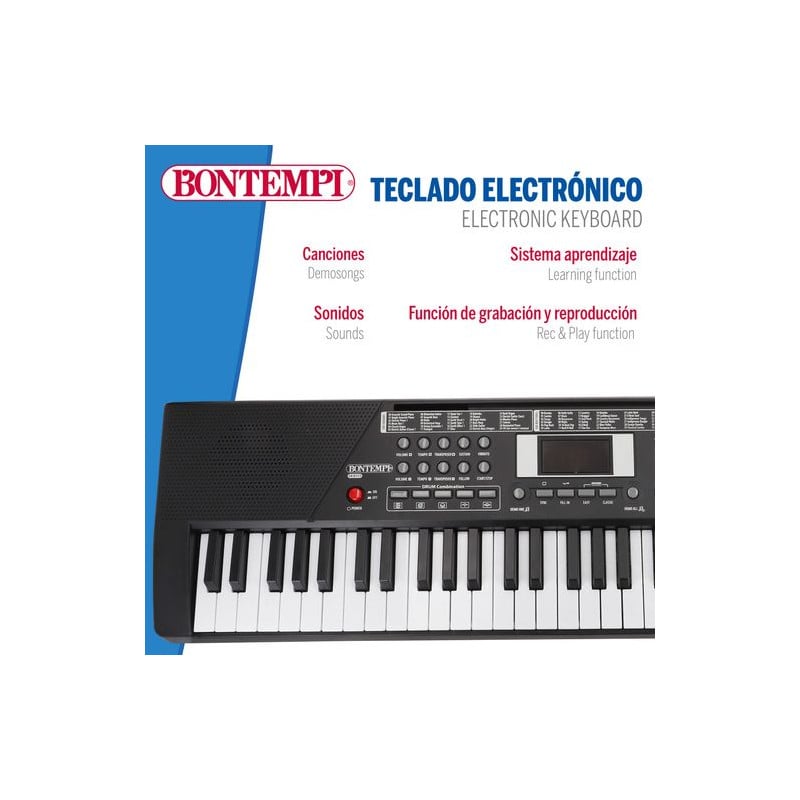 Bontempi-  Piano Elec C/61 Teclas