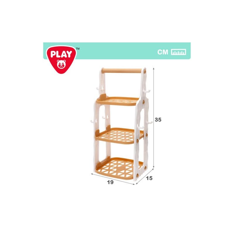 Playgo Set Estanteria C/Accesorios