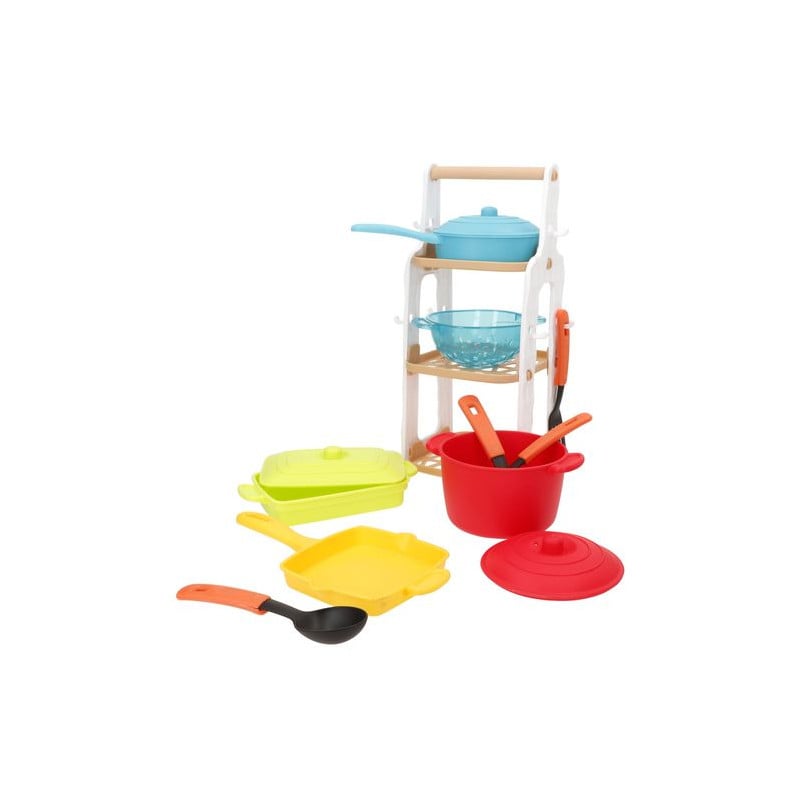 Playgo Set Estanteria C/Accesorios