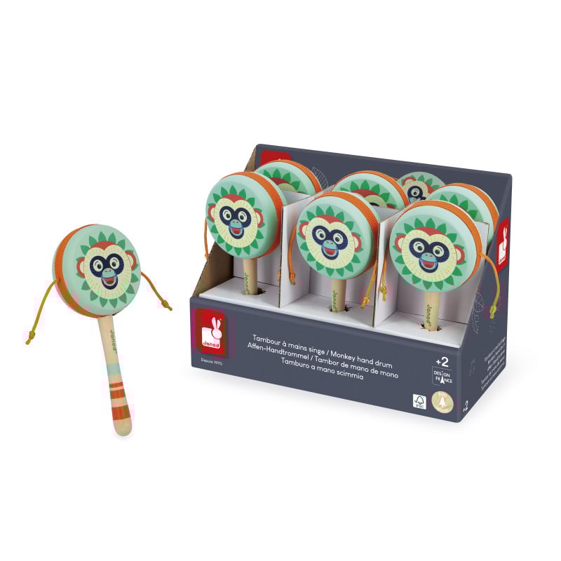 Tambor De Mano De Mono