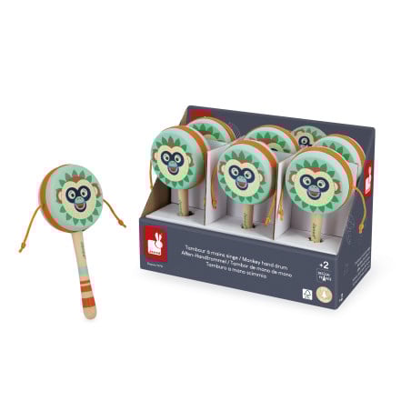 Tambor De Mano De Mono