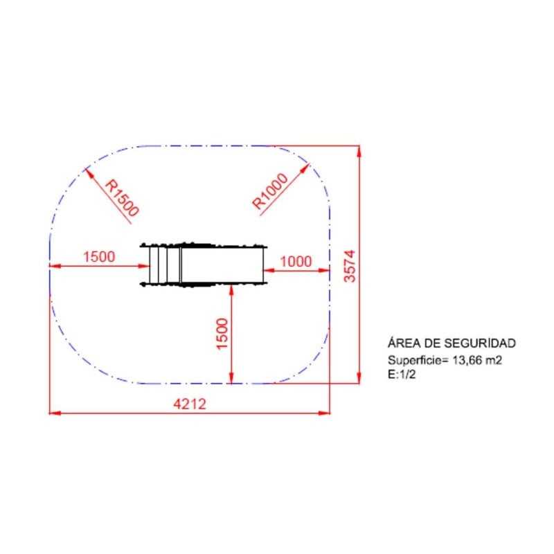Tobogán COCODRILO Baby 60 cm  