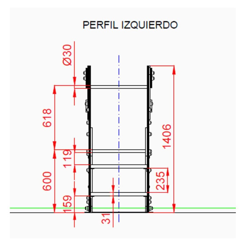 Tobogán COCODRILO Baby 60 cm  