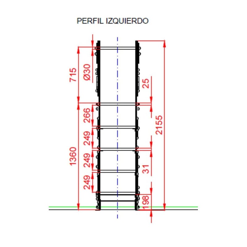Tobogán Cocodrilo grande 136 cm  