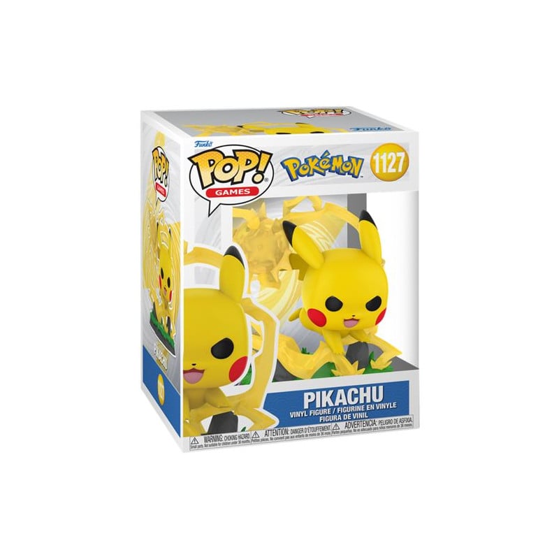 Funko Pop Pokemon Pikachu Eléctrico 1127