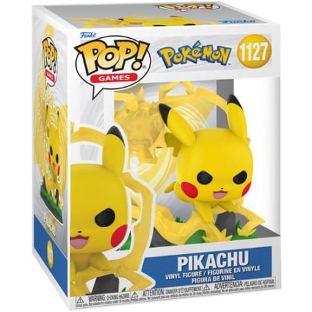 Funko Pop Pokemon Pikachu Eléctrico 1127
