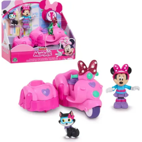 Minnie Mouse Con Moto Y Sidecar 2