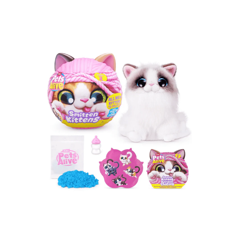 Pets Alive Smitten Kittens Series 2 Gatito Interactivo Sorpresa