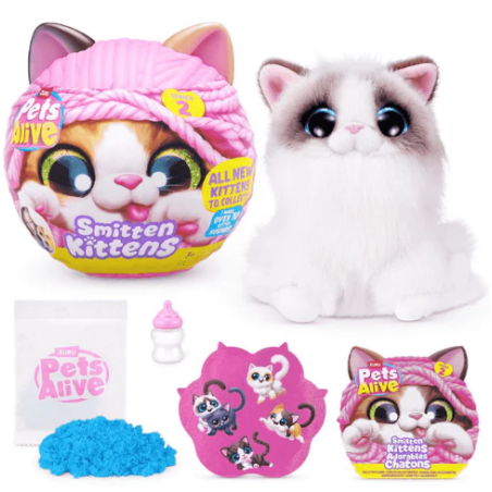 Pets Alive Smitten Kittens Series 2 Gatito Interactivo Sorpresa
