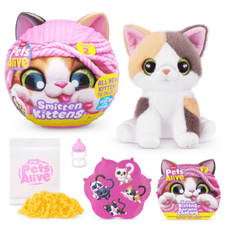 Pets Alive Smitten Kittens Series 2 Gatito Interactivo Sorpresa