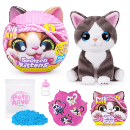 Pets Alive Smitten Kittens Series 2 Gatito Interactivo Sorpresa