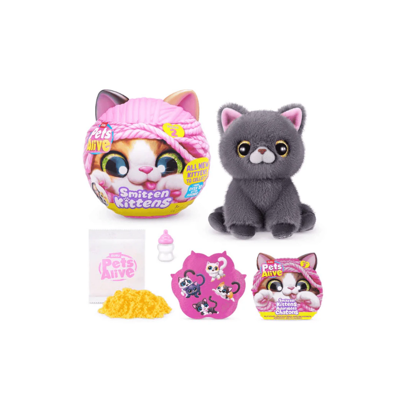 Pets Alive Smitten Kittens Series 2 Gatito Interactivo Sorpresa