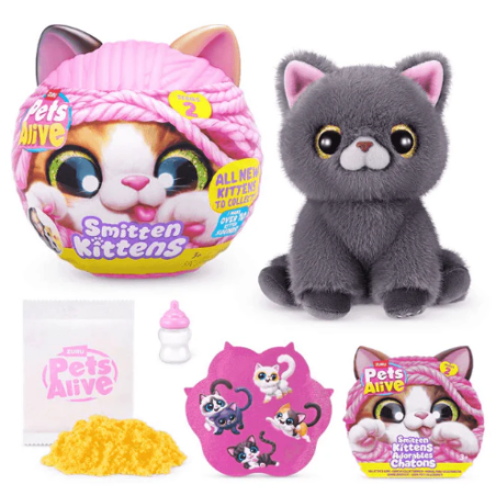 Pets Alive Smitten Kittens Series 2 Gatito Interactivo Sorpresa