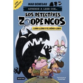 Aprende A Leer Con...¡Los Detectives Zoopencos! 3: Luna Llena Y El Búho-Lobo De Logística Libros