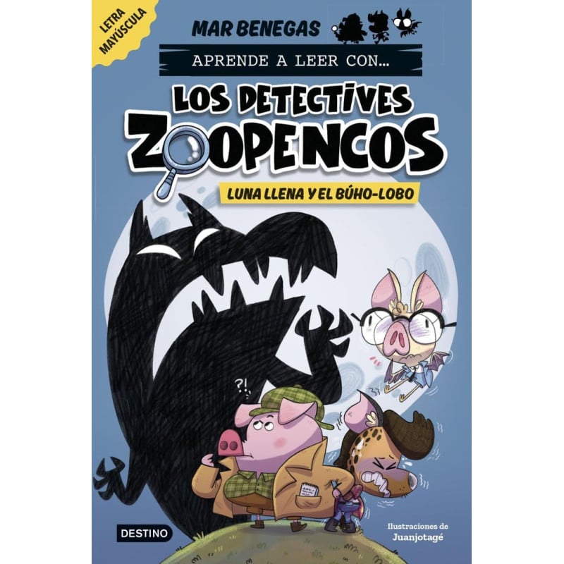 Aprende A Leer Con...¡Los Detectives Zoopencos! 3: Luna Llena Y El Búho-Lobo De Logística Libros