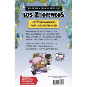Aprende A Leer Con...¡Los Detectives Zoopencos! 3: Luna Llena Y El Búho-Lobo De Logística Libros 2