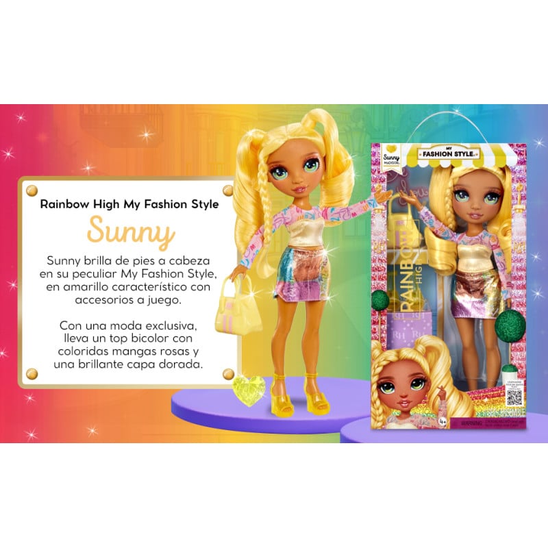 Rainbow High My Fashion Style Sunny